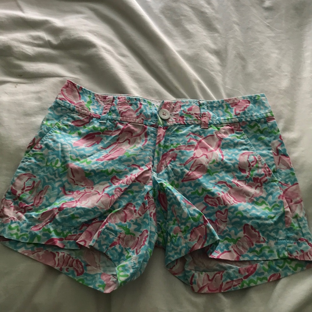 Lilly Pulitzer shorts.